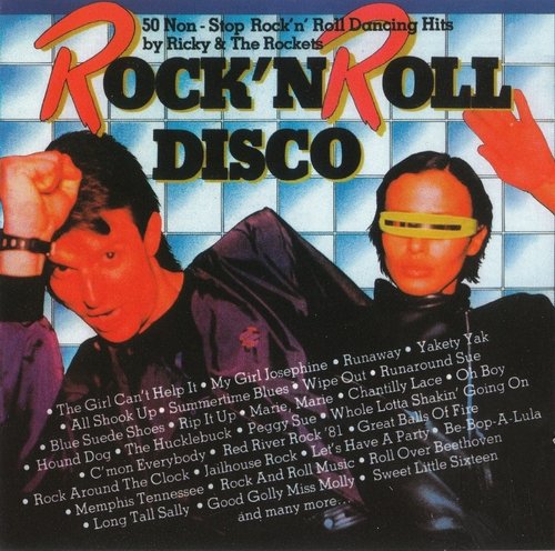 Disco Rok CD Audio สากล: Rock'n'Roll Disco (50 Non-Stop Dancing Hits by Ricky ...